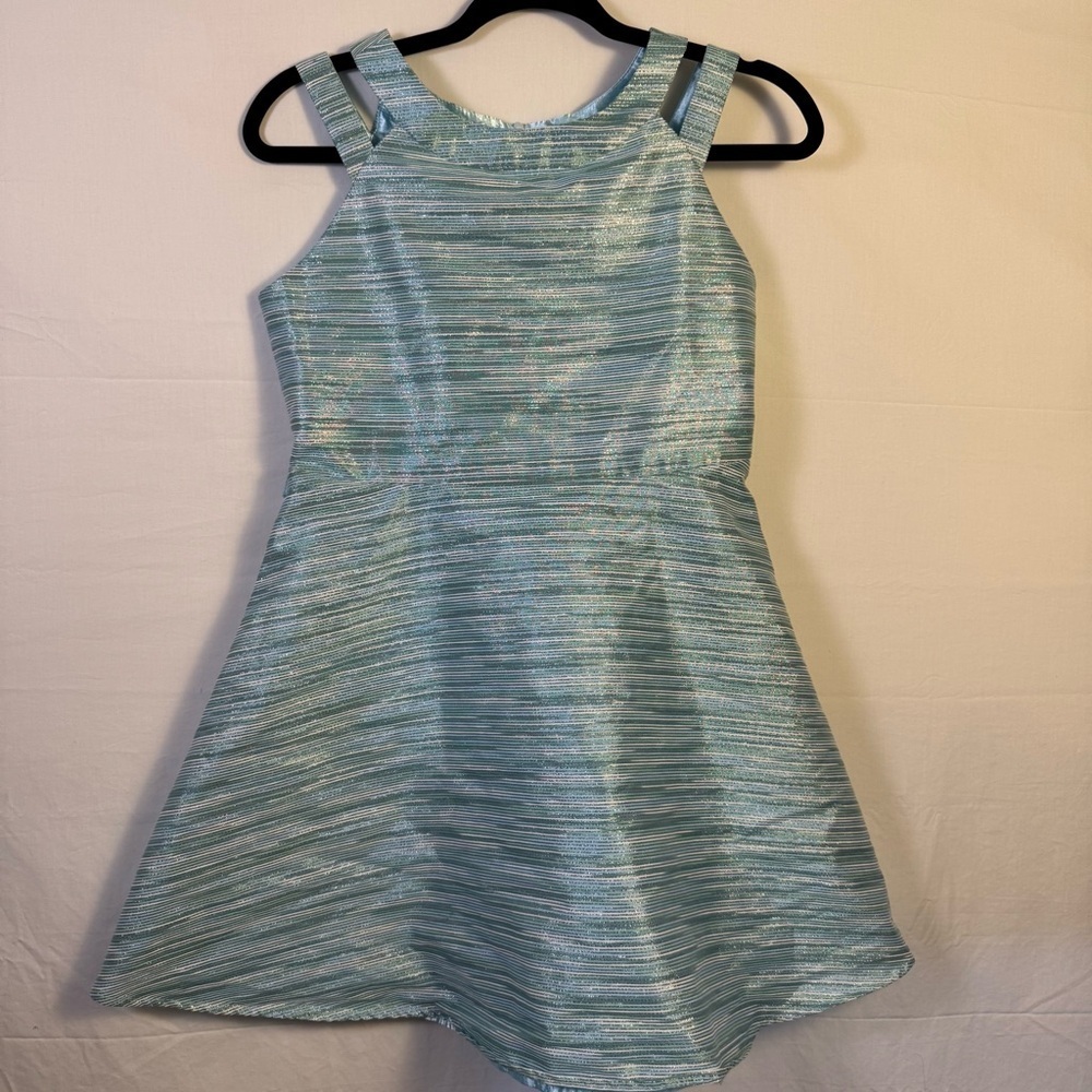 Place Elegant Blue Kids Dress Size 14